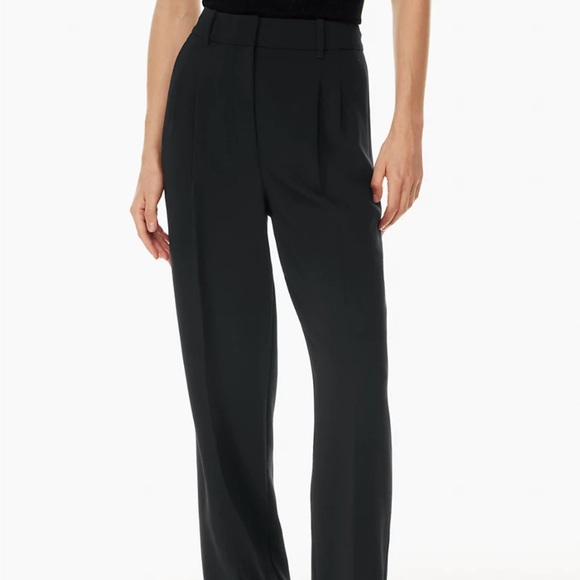 Aritzia Wilfred Effortless Pant Black Size 00 Regular Length - Picture 2 of 10
